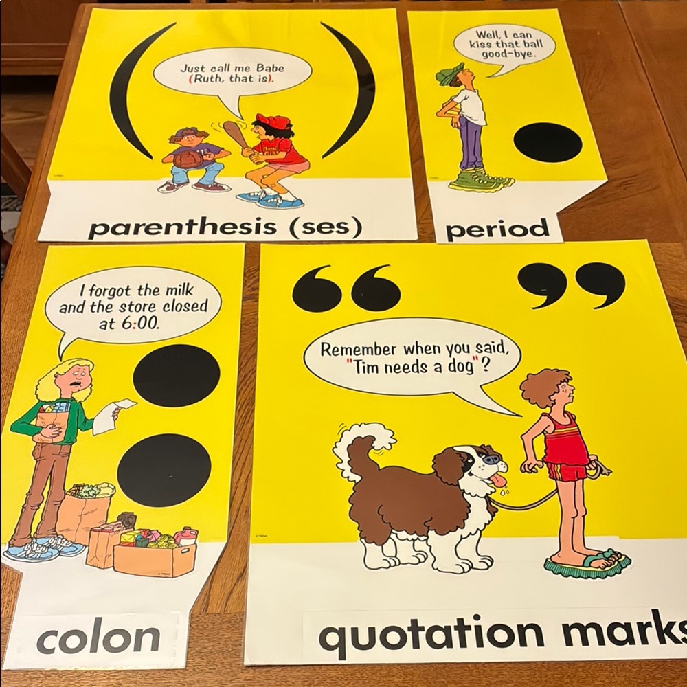 Trend Punctuation Pals Bulletin Board Set - Picture 9 of 10